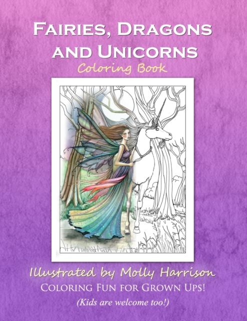 Fairies, Dragons and Unicorns : by Molly Harrison Fantasy Art, Paperback / softback Book