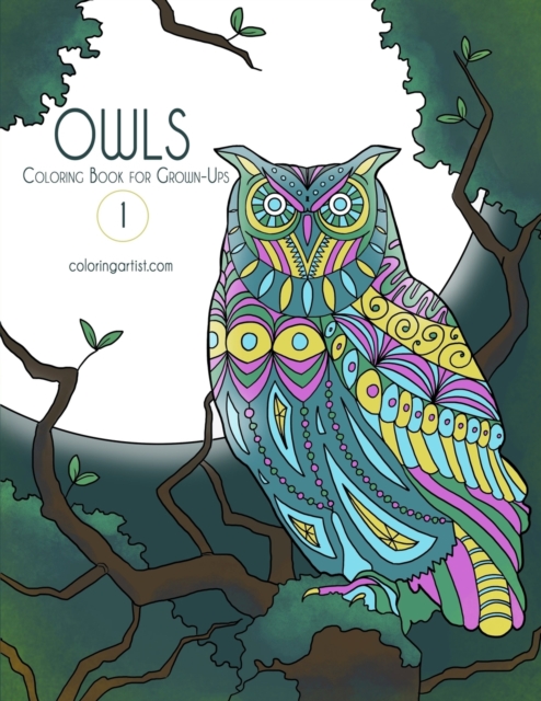 Owls Coloring Book for Grown-Ups 1, Paperback / softback Book