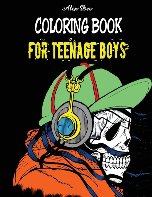 Coloring Book for Teenage Boys, Paperback / softback Book