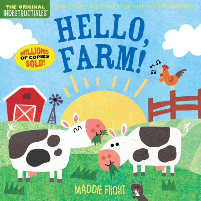 Indestructibles: Hello, Farm! : Chew Proof · Rip Proof · Nontoxic · 100% Washable (Book for Babies, Newborn Books, Safe to Chew), Paperback / softback Book