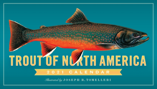 2021 Trout of North America Wall Calendar, Calendar Book