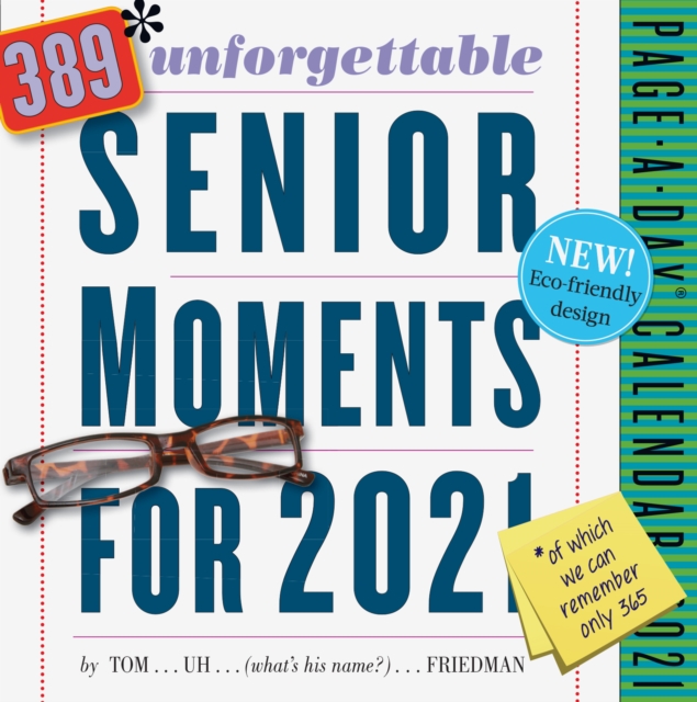 2021 389 Unforgettable Senior Moments Page-A-Day Calendar, Calendar Book