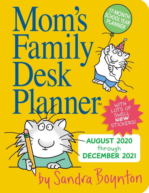 2021 Moms Family Desk Planner, Calendar Book