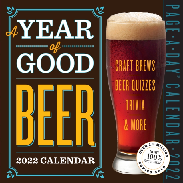 2022 a Year of Good Beer Page-A-Day Calendar, Calendar Book