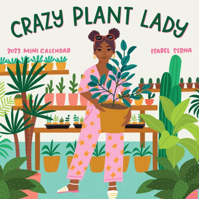 2022 Crazy Plant Lady Mini, Calendar Book