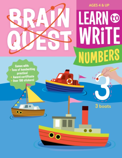 Brain Quest Learn to Write: Numbers, Paperback / softback Book