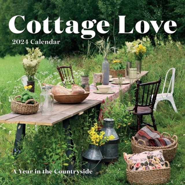 Cottage Love Wall Calendar 2024, Calendar Book