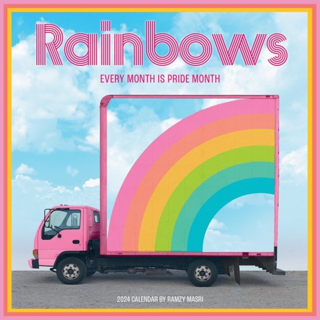 Rainbows Wall Calendar 2024 : Every Month is Pride Month, Calendar Book