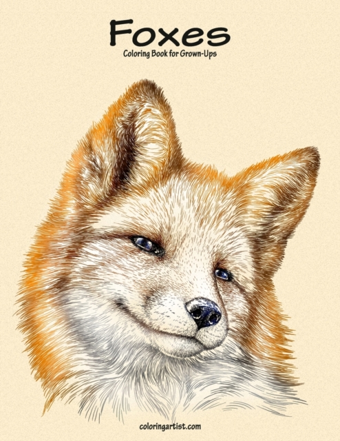 Foxes Coloring Book for Grown-Ups 1, Paperback / softback Book