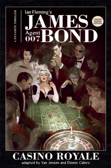 James Bond: Casino Royale Signed by Van Jensen, Hardback Book