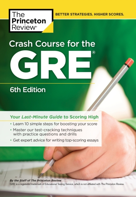 Crash Course for the GRE, 6th Edition, EPUB eBook