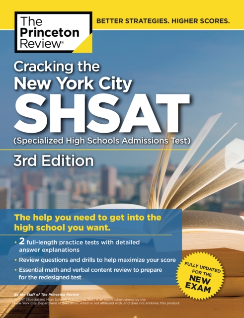 Cracking the New York City SHSAT (Specialized High Schools Admissions Test),  3rd Edition, EPUB eBook