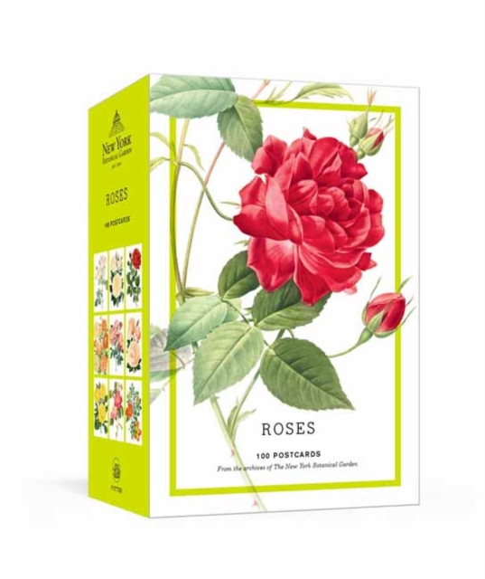 Roses : 100 Postcards from the Archives of The New York Botanical Garden, Other printed item Book