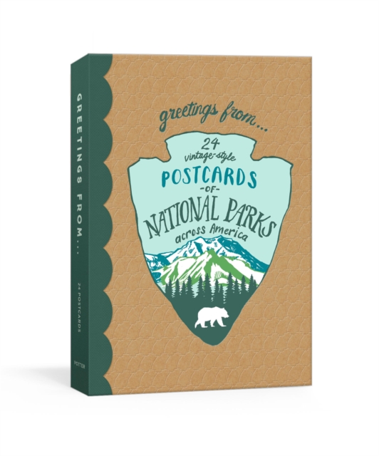 Greetings From : 24 Vintage-Style Postcards from National Parks Across America, Other printed item Book