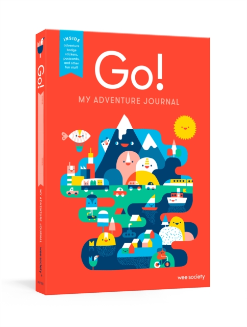 Go! Red : A Kids' Interactive Travel Diary and Journal, Diary or journal Book