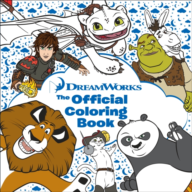 Dreamworks : The Official Coloring Book, Paperback / softback Book