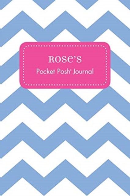 Rose's Pocket Posh Journal, Chevron, Paperback / softback Book