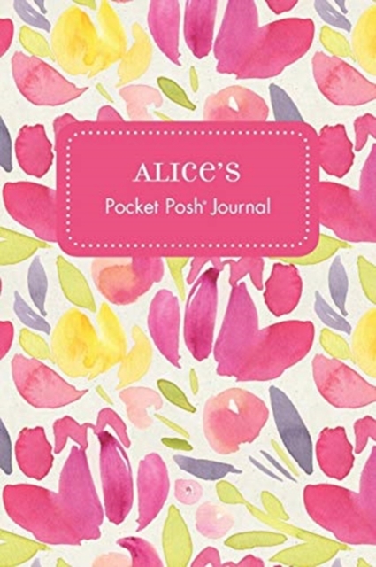 Alice's Pocket Posh Journal, Tulip, Paperback / softback Book