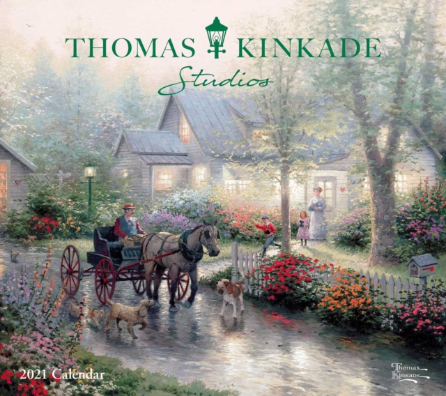 Thomas Kinkade Studios 2021 Deluxe Wall Calendar, Calendar Book