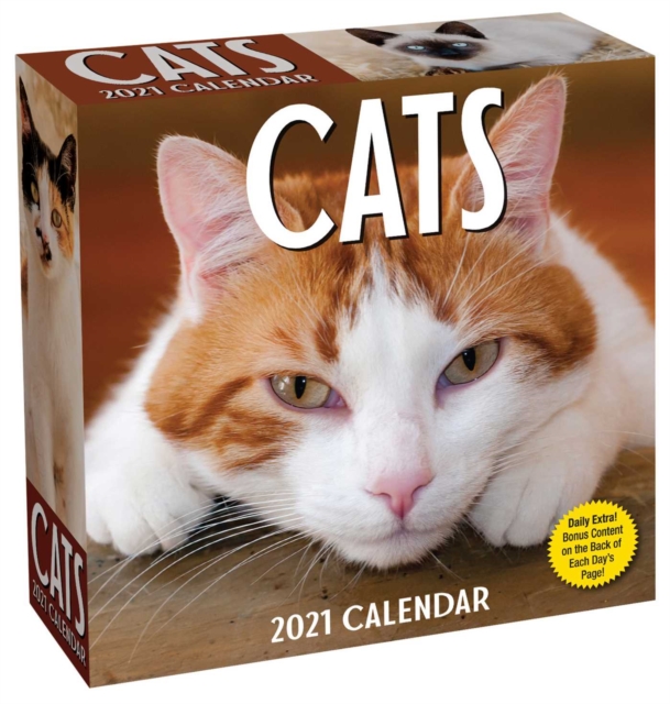 Cats 2021 Day-to-Day Calendar, Calendar Book