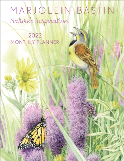 Marjolein Bastin Nature's Inspiration 2022 Large Monthly Planner Calendar, Calendar Book