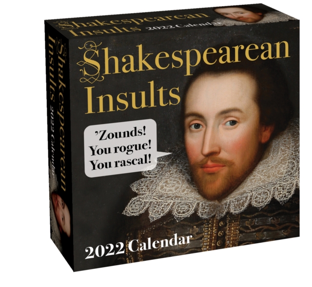 Shakespearean Insults 2022 Day-to-Day Calendar, Calendar Book