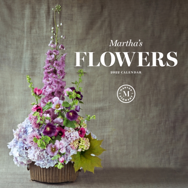 Martha's Flowers 2022 Wall Calendar, Calendar Book