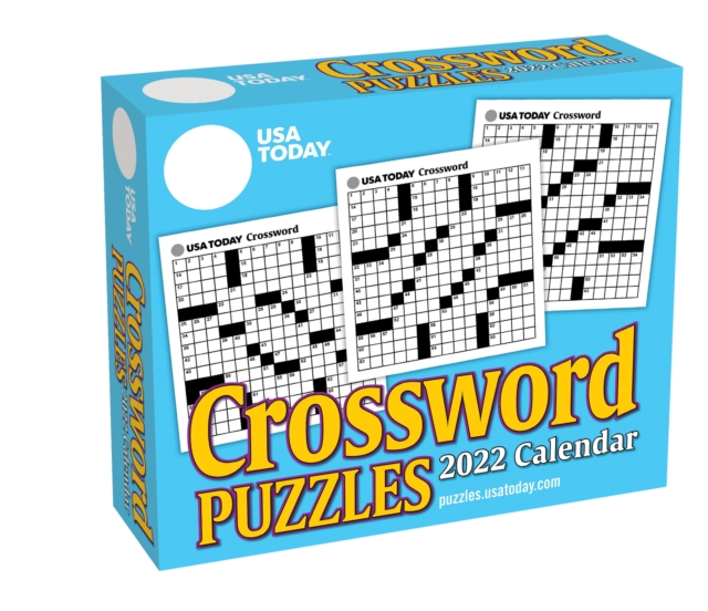 USA Today Crossword Puzzles 2022 Day-to-Day Calendar, Calendar Book