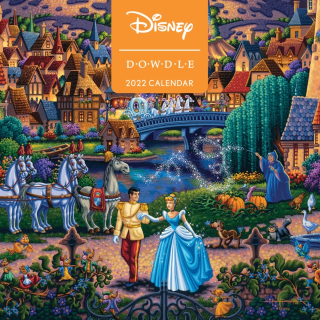 Disney Dowdle 2022 Wall Calendar, Calendar Book