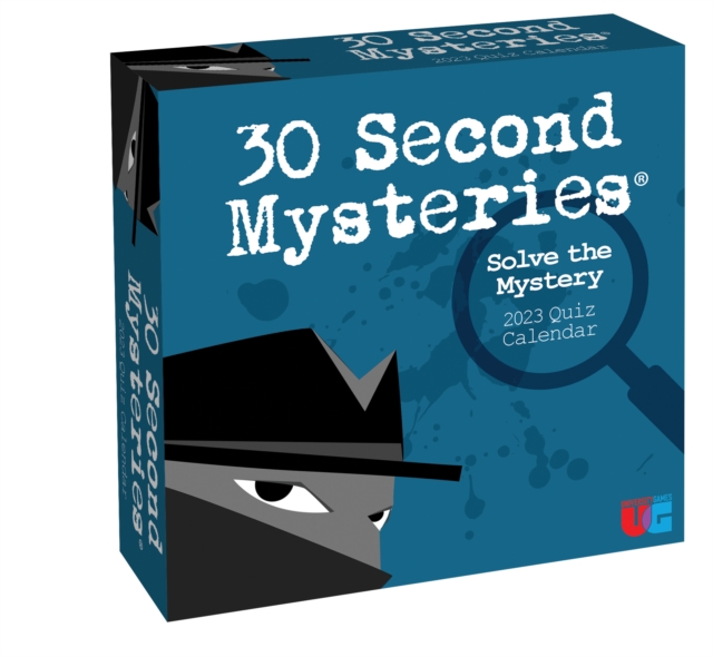 30 Second Mysteries 2023 Day-to-Day Calendar, Calendar Book