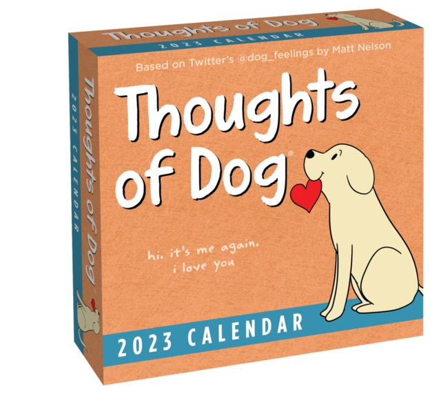 Thoughts of Dog 2023 Day-to-Day Calendar, Calendar Book