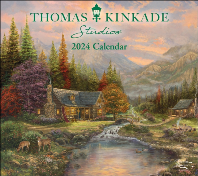 Thomas Kinkade Studios 2024 Deluxe Wall Calendar, Calendar Book