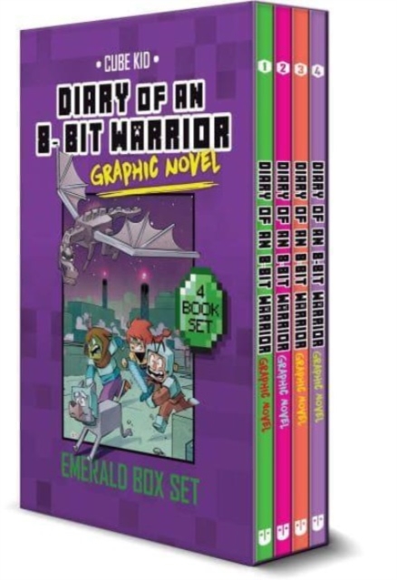 Diary of an 8-Bit Warrior Graphic Novel Emerald Box Set, Paperback / softback Book