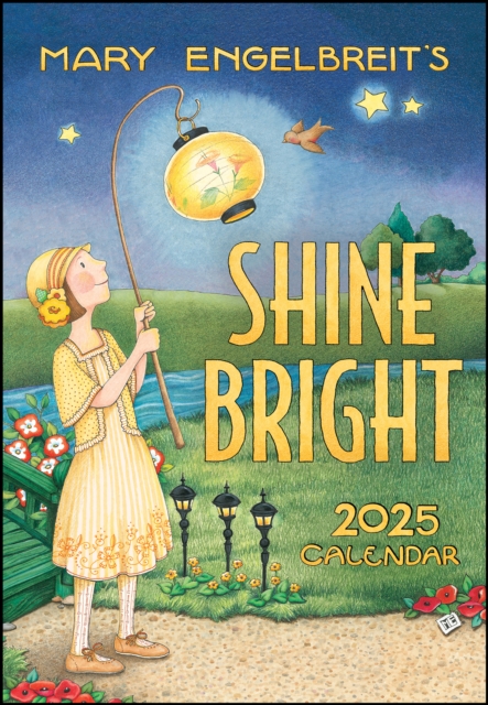 Mary Engelbreit's Shine Bright 12-Month 2025 Monthly Pocket Planner Calendar, Calendar Book
