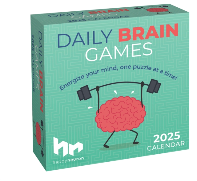 Daily Brain Games 2025 Day-to-Day Calendar : Energize your mind, one puzzle at a time!, Calendar Book