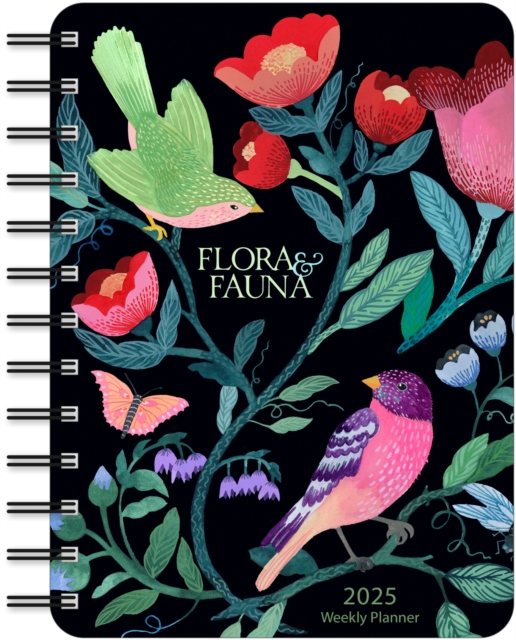 Flora & Fauna by Malin Gyllensvaan 2025 Weekly Planner Calendar, Calendar Book