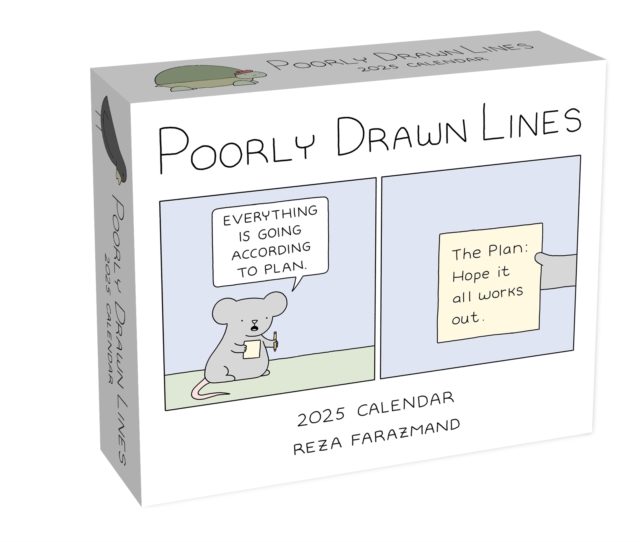 Poorly Drawn Lines 2025 Day-to-Day Calendar, Calendar Book
