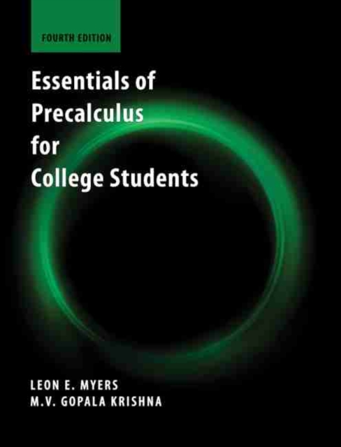 Essentials of Precalculus for College Students, Paperback / softback Book