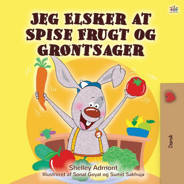 I Love to Eat Fruits and Vegetables (Danish edition), Paperback / softback Book