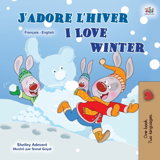 I Love Winter (French English Bilingual Children's Book), Paperback / softback Book