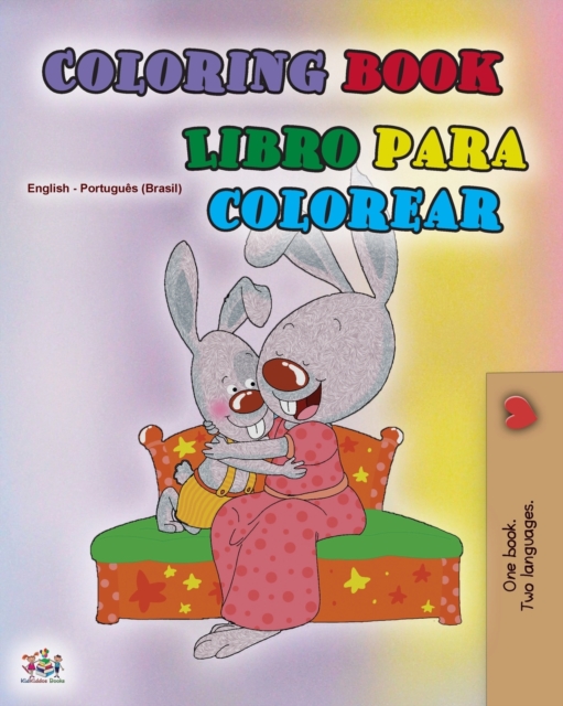 Coloring book #1 (English Portuguese Bilingual edition - Brazil) : Language learning colouring and activity book - Brazilian Portuguese, Paperback / softback Book