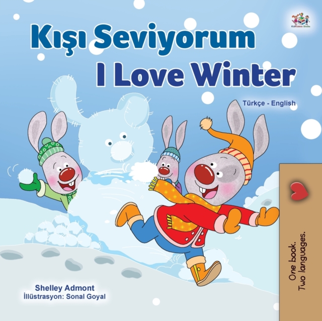 I Love Winter (Turkish English Bilingual Children's Book), Paperback / softback Book
