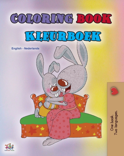 Coloring book #1 (English Dutch Bilingual edition) : Language learning colouring and activity book, Paperback / softback Book