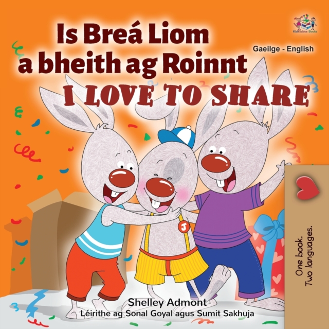 I Love to Share (Irish English Bilingual Children's Book), Paperback / softback Book