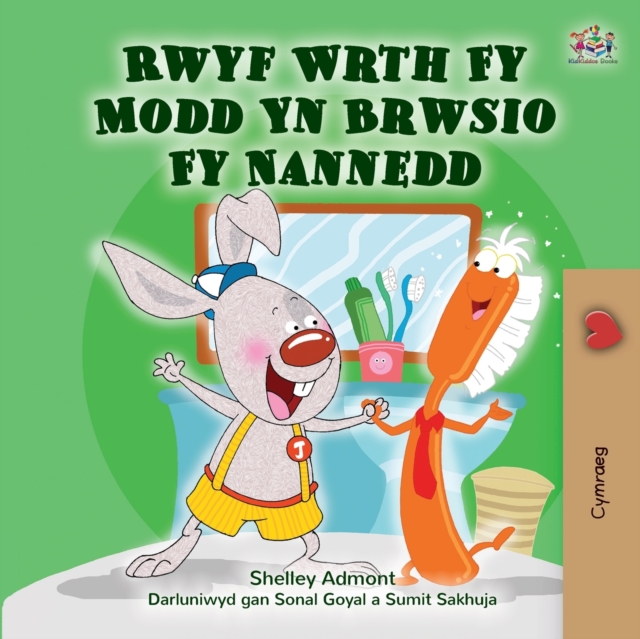 I Love to Brush My Teeth (Welsh Children's Book), Paperback / softback Book