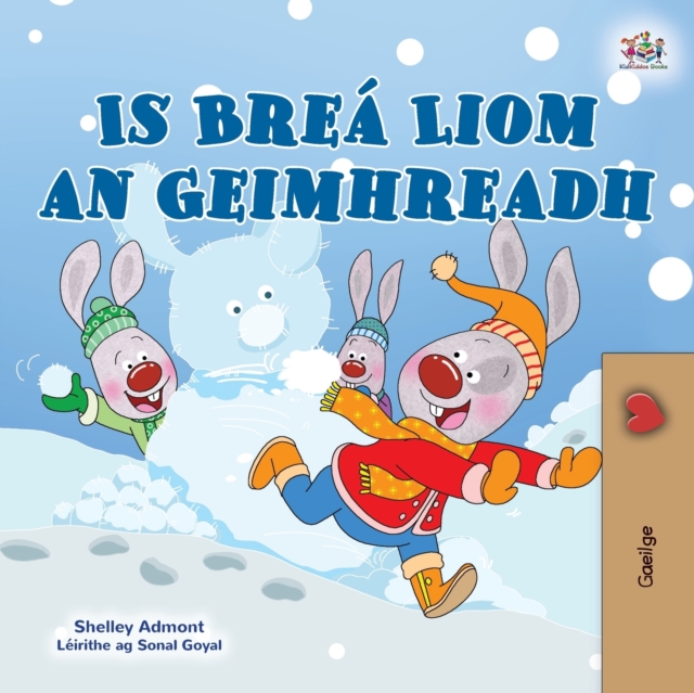I Love Winter (Irish Book for Kids), Paperback / softback Book