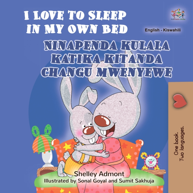 I Love to Sleep in My Own Bed Ninapenda kulala katika kitanda changu mwenyewe, EPUB eBook