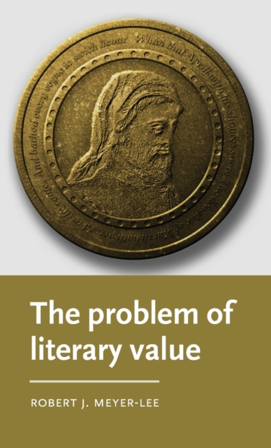 The Problem of Literary Value, Hardback Book