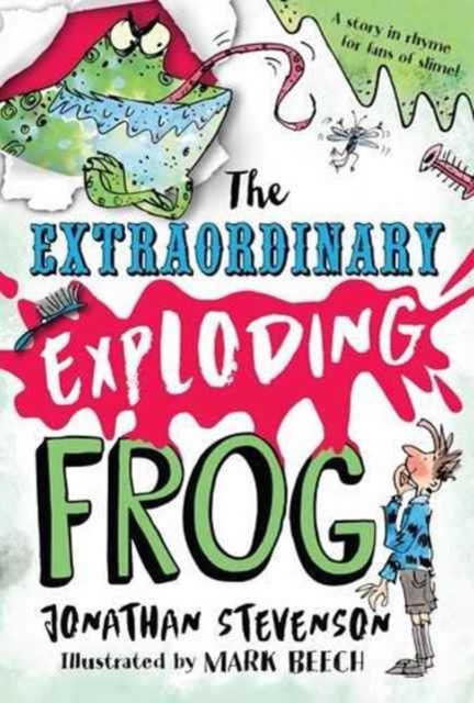 The Extraordinary Exploding Frog, Hardback Book