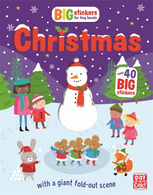 Big Stickers for Tiny Hands: Christmas : With scenes, activities and a giant fold-out picture, Paperback / softback Book